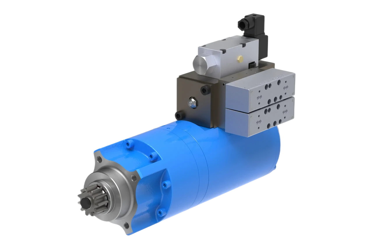 Industrial pneumatic starter